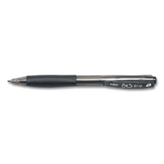 BIC® BU3 Ballpoint Pen, Retractable, Medium 1 mm, Black Ink, Black Barrel, 18/Pack