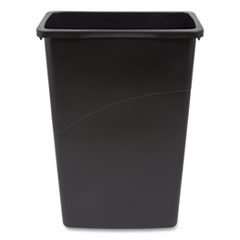 Coastwide Professional™ Open Top Indoor Trash Can, 10.25 gal, Plastic, Black