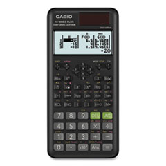 Casio® FX-300ES Plus 2nd Edition Scientific Calculator, 16-Digit LCD, Black