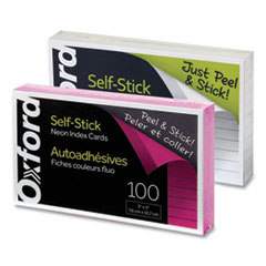 Oxford™ Self-Stick Index Cards