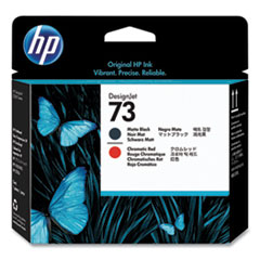 HP HP 73, (CD949A) Chromatic Red/Matte Black Printhead