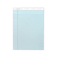 TOPS™ Prism + Colored Writing Pads, Wide/Legal Rule, 50 Pastel Blue 8.5 x 11.75 Sheets, 12/Pack