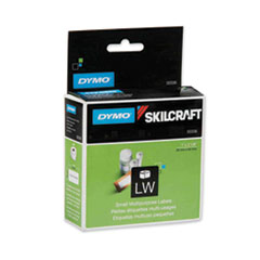 7530016871407, SKILCRAFT Dymo LabelWriter Thermal Labels, Multipurpose/Barcode Labels, 1" x 2.13", Black on White, 500/Roll