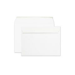 Quality Park™ Open-Side Booklet Envelope, #10 1/2, Cheese Blade Flap, Redi-Strip Closure, 9 x 12, White, 100/Box