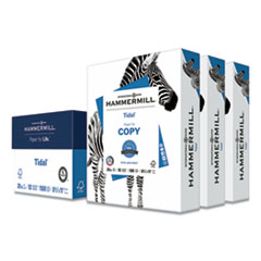 Hammermill® Tidal Print Paper, 92 Bright, 20lb, 8.5 x 11, White, 500 Sheets/Ream, 3 Reams/Carton