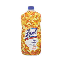 LYSOL® Brand Brand New Day Multi-Surface Cleaner, Mandarin and Ginger Lily Scent, 48 oz Bottle, 6/Carton