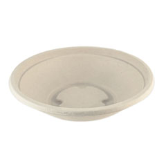World Centric® Fiber Bowls, 16 oz, 7.4" Diameter x 1.9"h, Natural, 500/Carton