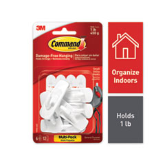 Buy in Bulk - 12 Packs: 2 ct. (24 total) Command™ Clear Medium Wire Hooks