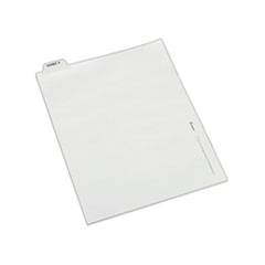 Avery® Avery-Style Preprinted Legal Bottom Tab Dividers, 26-Tab, Exhibit P, 11 x 8.5, White, 25/Pack