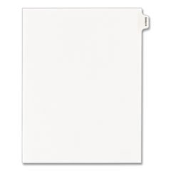 Avery® Legal Index Divider, Exhibit Alpha Letter, Allstate® Style