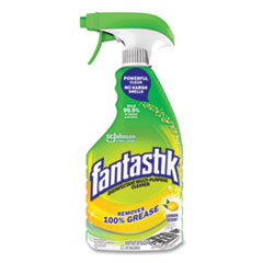 Fantastik® Disinfectant Multi-Purpose Cleaner Lemon Scent, 32 oz Spray Bottle, 8/Carton