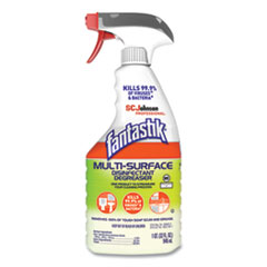 Fantastik® Multi-Surface Disinfectant Degreaser, Herbal, 32 oz Spray Bottle