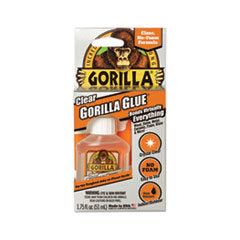 Gorilla® Clear Gorilla Glue, 1.75 oz, Dries Clear