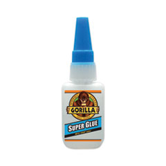 Gorilla® Super Glue, 0.53 oz, Dries Clear, 4/Carton