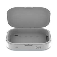 Essential Gear UV Sterilizing Box for Mobile Phones, White