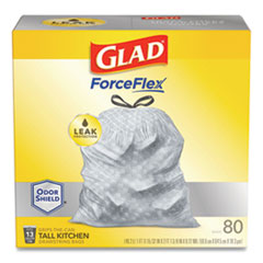 Glad ForceFlex Tall Kitchen Drawstring Trash Bags, 13 Gal, 100 Ct (Package  May Vary)