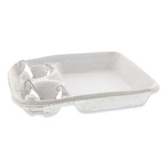 Pactiv EarthChoice® Two-Cup Carrier with Tray
