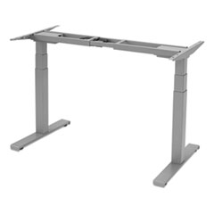 Fellowes® Cambio Height Adjustable Desk Base, 72" x 30" x 24.75" to 50.25", Silver