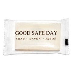 Good Day™ Amenity Bar Soap, Fresh, # 1 1/2 Individually Wrapped Bar, 500/Carton