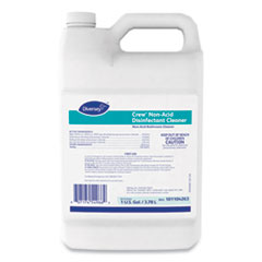 Diversey™ Crew Non-Acid Disinfectant Cleaner, 1 gal, Jug, Fresh Scent, 4/Carton