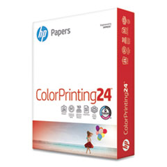 HP Papers ColorPrinting24 Paper, 97 Bright, 24lb, 8.5 x 11, White, 500/Ream