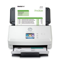 HP ScanJet Pro N4000 snw1 Sheet-Feed Scanner, 600 dpi Optical Resolution, 50-Sheet Duplex Auto Document Feeder