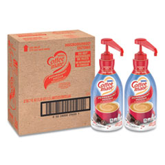 Coffee mate® Liquid Creamer Pump Bottle, Peppermint Mocha, 1.5 L, 2/Carton