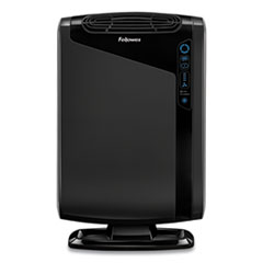 Fellowes® HEPA and Carbon Filtration Air Purifiers, 300 to 600 sq ft Room Capacity, Black
