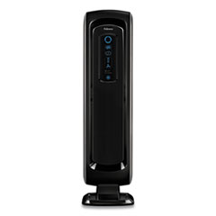 Fellowes® HEPA and Carbon Filtration Air Purifiers, 100-200 sq ft Room Capacity, Black