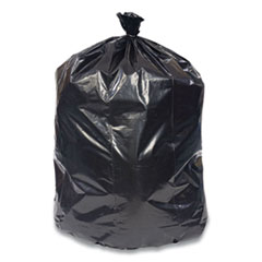 100 x Virgin Heavy Duty Black Refuse Rubbish Sacks Bin Bags 250 Gauge 