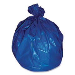 Coastwide Professional™ High-Density Can Liners, 45 gal, 19 mic, 40" x 48", Blue, 200/Carton