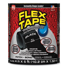 Flex Seal General Purpose Repair Tape, 4" x 1.67 yds, Black
