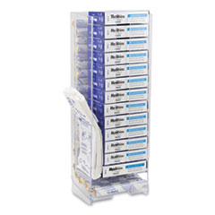 HOSPECO® Necessities Menstrual Care Courtesy Dispenser/Holder Starter Kit, 6 x 4.25 x 16, Clear