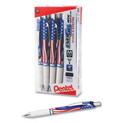 Pentel® EnerGel® RTX Stars & Stripes Retractable Gel Pen