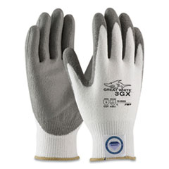 PIP Great White 3GX Seamless Knit Dyneema Diamond Blended Gloves, Medium, White/Gray