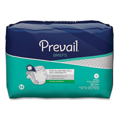 Prevail® Briefs, Maximum Absorbency, Small, 20" to 31" Waist, 96/Carton