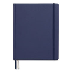 TRU RED™ Hardcover Business Journal, 1 Subject, Narrow Rule, Blue Cover, 10 x 8, 96 Sheets