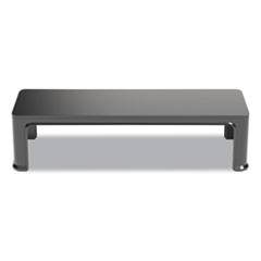 TRU RED™ Plastic Desk Shelf, 26 x 7.2 x 6.6, Black