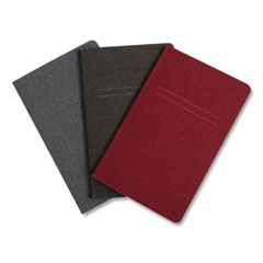 TRU RED™ Pocket Journal, 1 Subject, Narrow Rule, Assorted Covers, 3.5 x 5.5, 48 Sheets, 3/Pack