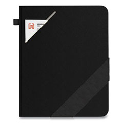 TRU RED™ Large Starter Journal, 1 Subject, Narrow Rule, Black Cover, 10 x 8, 192 Sheets