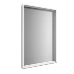 Essentials Plastic Frame Wall Mirror