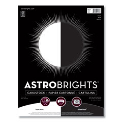 Astrobrights® Color Cardstock - "Basic" Assortment, 65 lb Cover Weight, 8.5 x 11, Assorted Basic Colors, 100/Pack