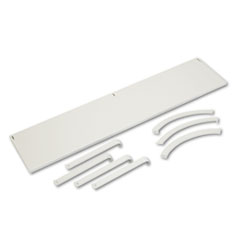 HON® Verse Panel System Hanging Shelf, 60w x 12.75d, Gray
