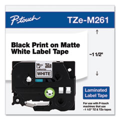 Brother P-Touch® TZe Series Standard Adhesive Laminated Labeling Tape