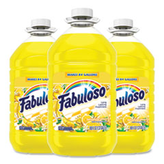 Fabuloso® Multi-use Cleaner, Lemon Scent, 169 oz Bottle, 3/Carton