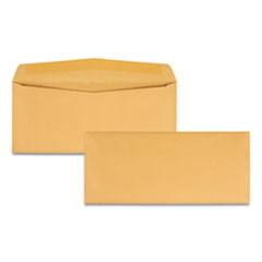 Quality Park™ Kraft Envelope, #11, Commercial Flap, Gummed Closure, 4.5 x 10.38, Brown Kraft, 500/Box