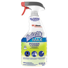 Fantastik® MAX Power Cleaner, Pleasant Scent, 32 oz Spray Bottle, 8/Carton