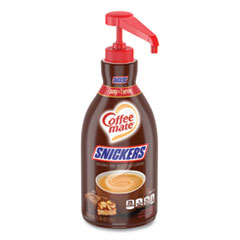Coffee mate® Liquid Coffee Creamer, Snickers, 1.5 Liter Pump Bottle
