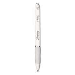 S-Gel High-Performance Gel Pen, Retractable, Medium 0.7 mm, Blue Ink, Black  Barrel, Dozen - mastersupplyonline