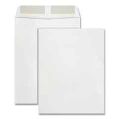 Quality Park™ Catalog Envelope, 28 lb Paper Stock, #13 1/2, Square Flap, Gummed Closure, 10 x 13, White, 250/Box